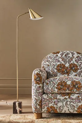 Hawthorne Floor Lamp - Yellow by Anthropologie, alternate view