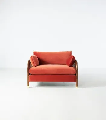 Heatherfield Chair - Cane, Brass product