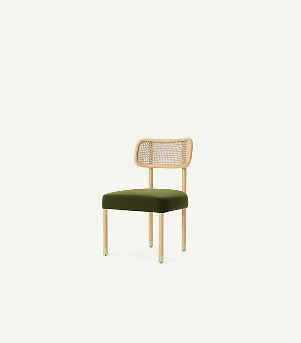 Heatherfield Dining Chair - Cane, Brass product