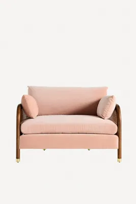 Heatherfield Velvet Chair - Pink product