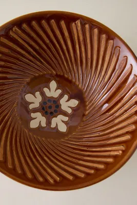 Heikki Medium Stoneware Bowl - Hand-Painted product