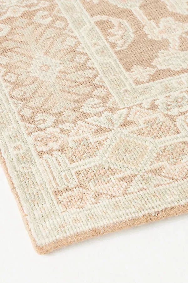 Helen Hand-Knotted Wool Persian-Inspired Rug - Brown product