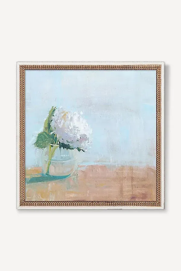 Helli Luck Perfect Bloom Wall Art - White product