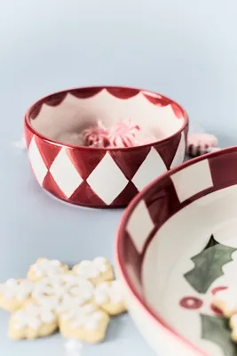 Holly Chip & Dip Serving Set - White, Dolomite by Anthropologie, alternate view
