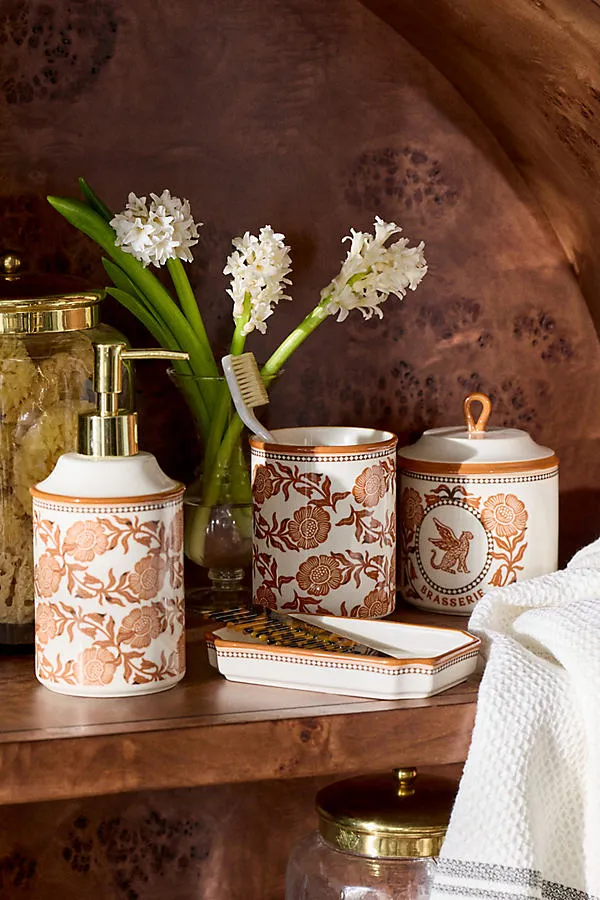 Hotel Ceramic Soap Dish - Pink, Stoneware product