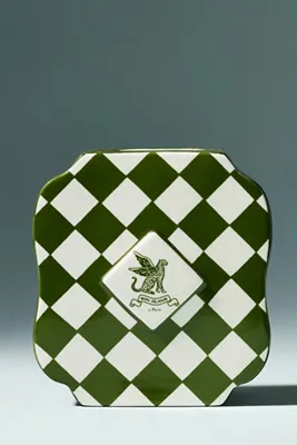 Hotel Checkered Ceramic Vase - Stoneware product