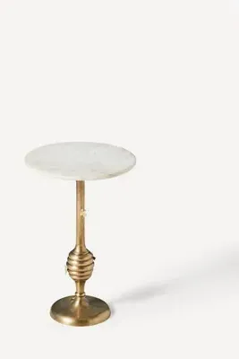 Icon Bumblebee Side Table - Gold, Marble product