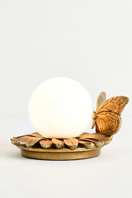 Icon Butterfly Table Lamp - Gold, Glass product