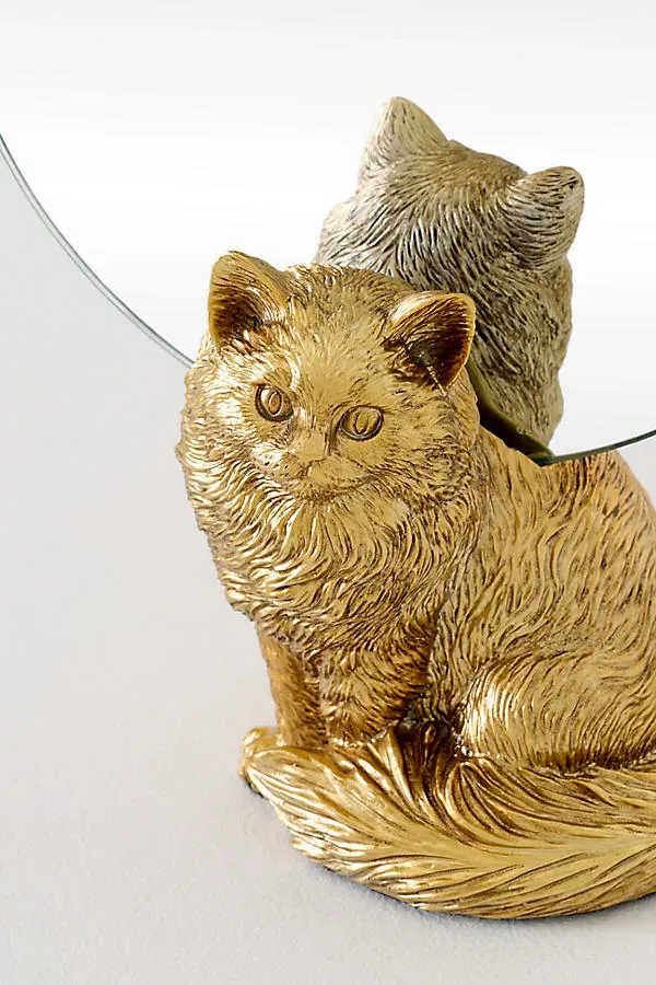Icon Cat Edition Vanity Mirror - Gold product