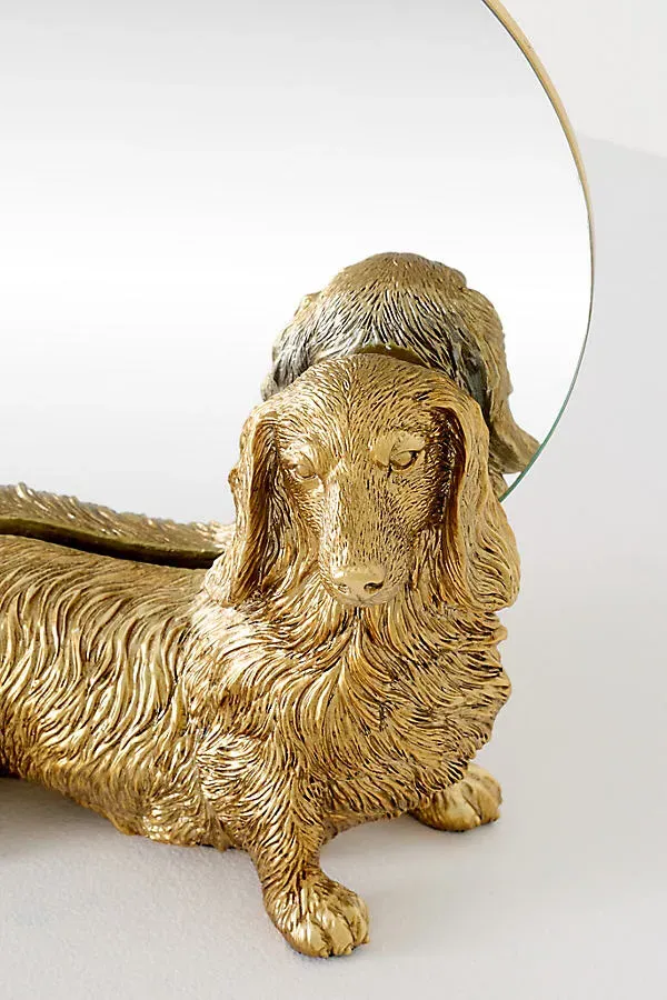 Icon Dog Edition Vanity Mirror - Yellow product