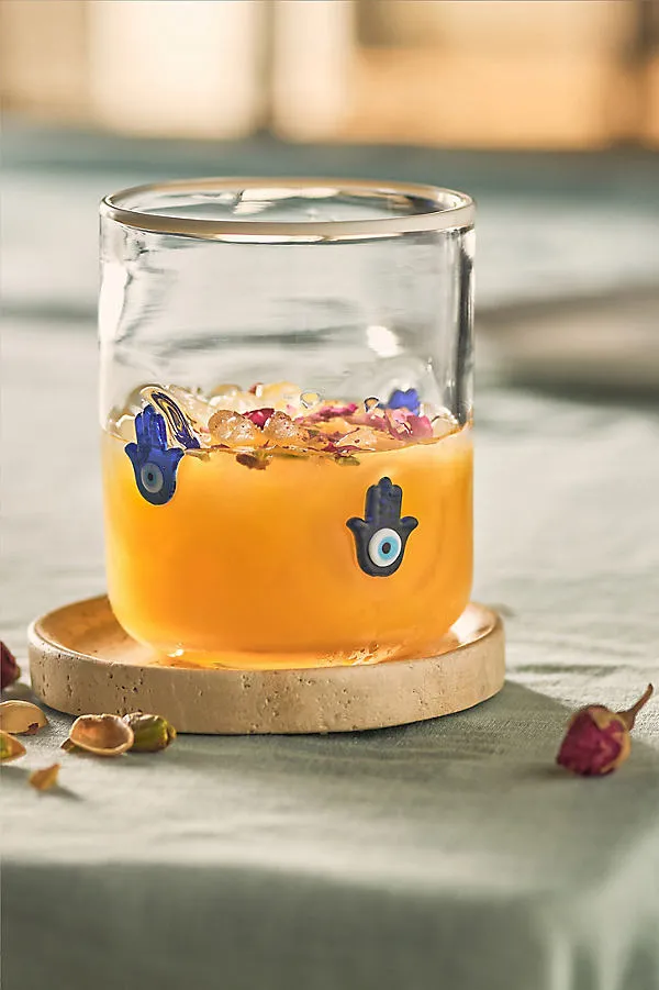Icon Juice Glass - Blue, Handblown Glass product