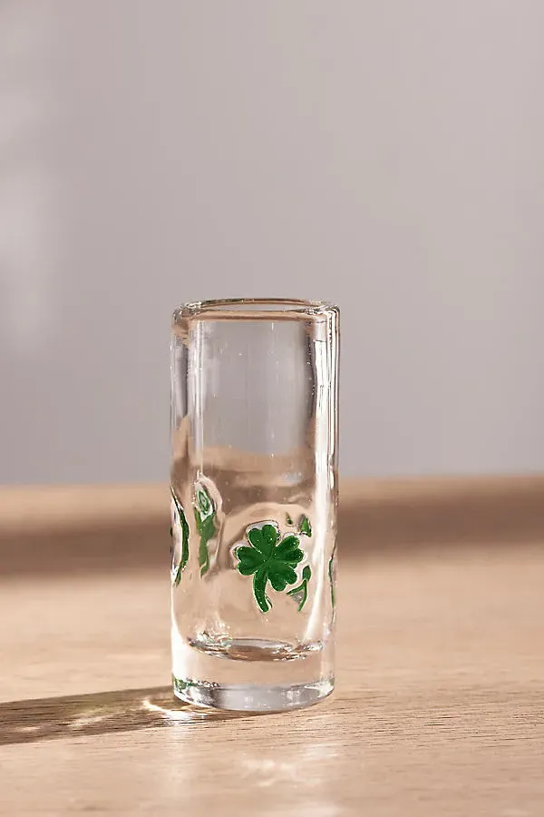 Icon Shot Glasses - Green, Glass by Anthropologie, alternate view
