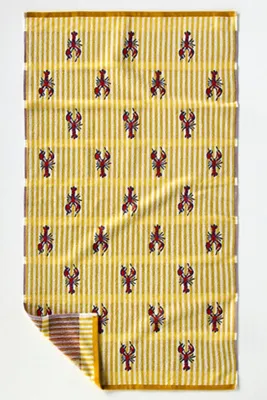 Icon Stripe Towel Collection - Yellow, Cotton product