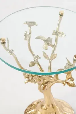 Icon Tree Edition Side Table - Gold product