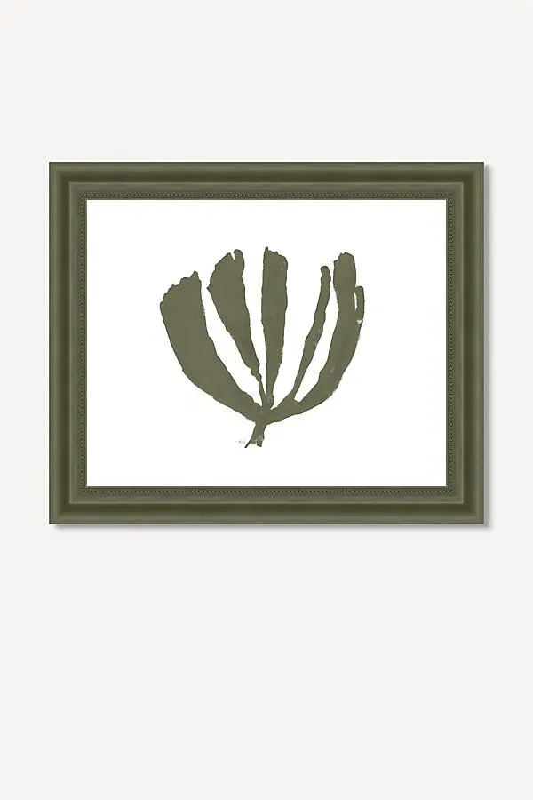 Ink + Petals Wall Art - Grey, Linen product