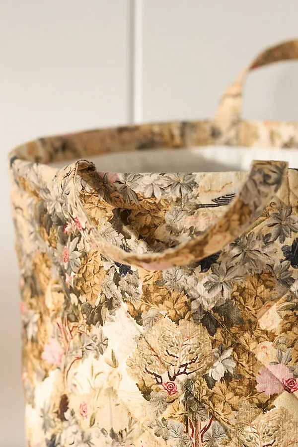 Irena Quilted Basket - Cotton product