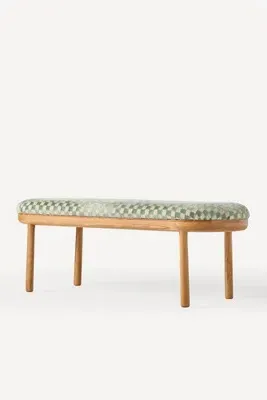 Irie Dining Bench - Green, Polyester product