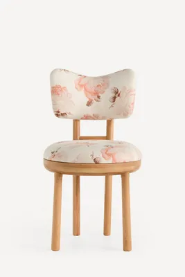 Irie Dining Chair - Orange, Oak Wood product
