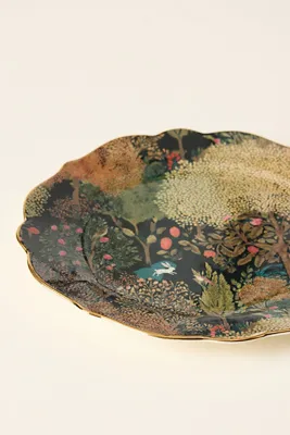 Irma Patterned Dessert Plate - Stoneware by Anthropologie, image 2