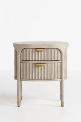 Isla Nightstand with Storage - Beige product