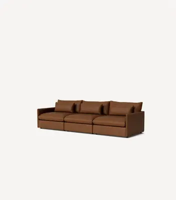 James 3-Seater Sofa - Leather product