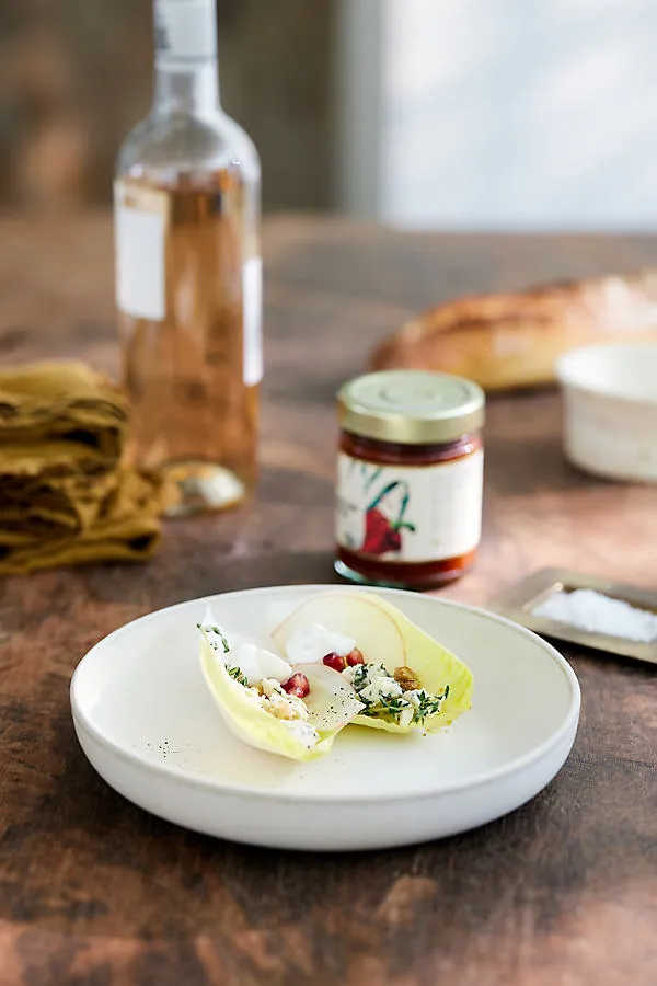 Jasper Portuguese Stoneware Pasta Bowls Set of 4 - White by Anthropologie