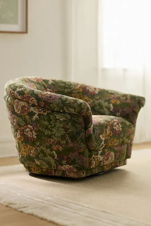 Jeane Rolled-Edge Accent Chair - Polyester product
