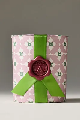 Jene Wrapped Cranberry Fizz Glass Candle - Red, Cotton by Anthropologie, image 2