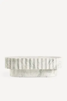 Jolie Oval Coffee Table - Marble product