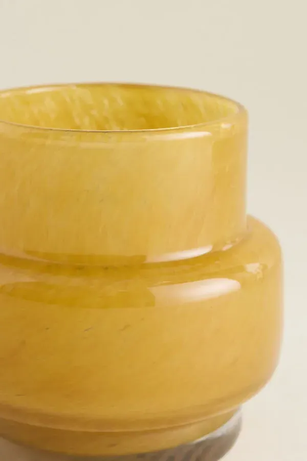 Jose Glass Votive - Yellow product