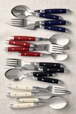 Jubilee 16-Piece Flatware Set - Red product