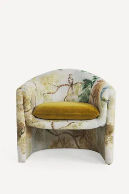 Judarn Barrel Back Sculptural Chair - Polyester product