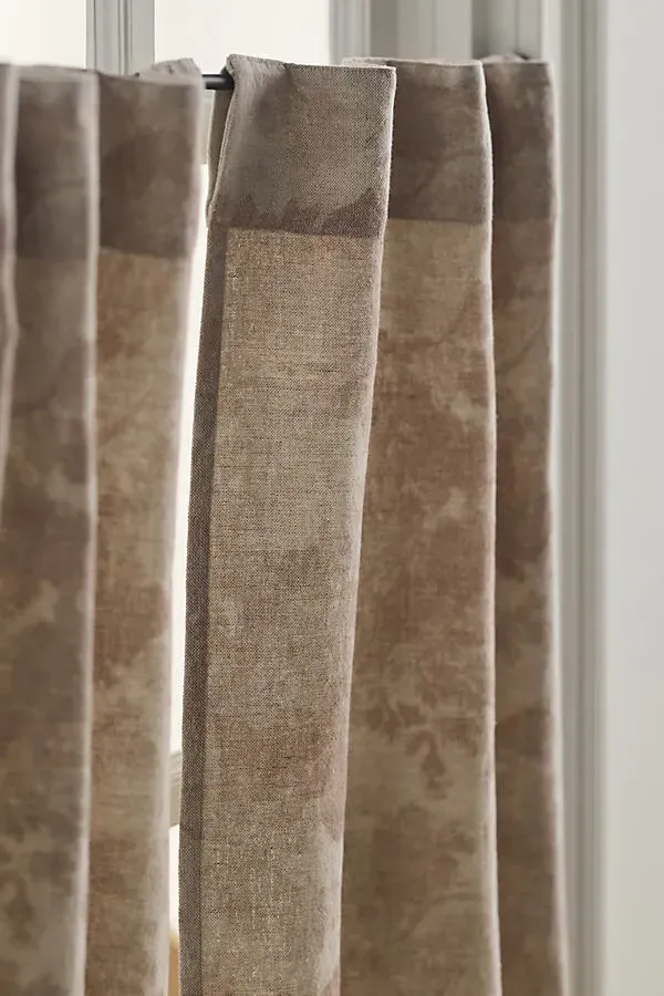 Judarn Café Curtain Set of 2 - Sepia, Cotton-Linen alternate view