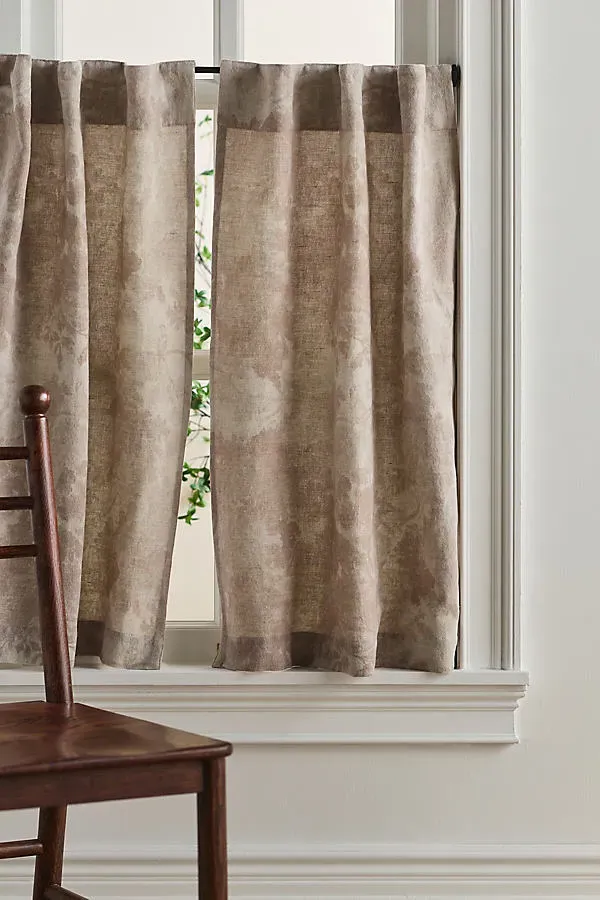 Judarn Café Curtain Set of 2 - Sepia, Cotton-Linen product