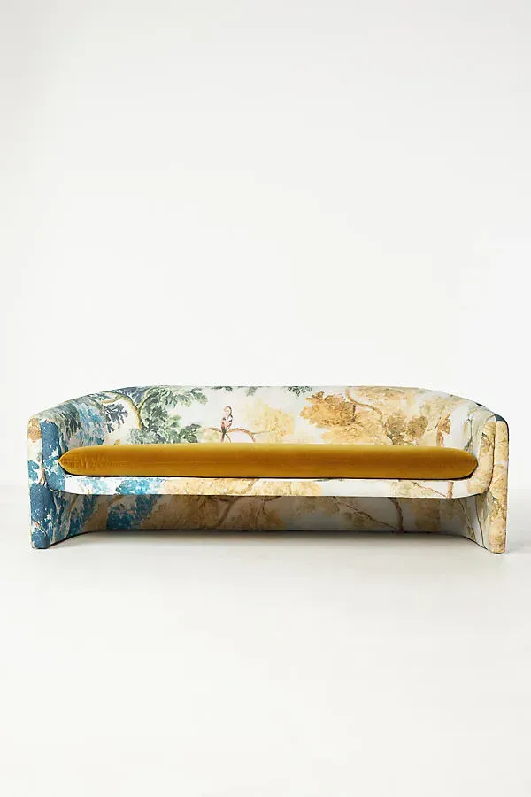 Judarn Sculptural Sofa - Polyester, Linen product