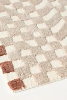 Julia Hand-Tufted Rug - Beige, Wool product
