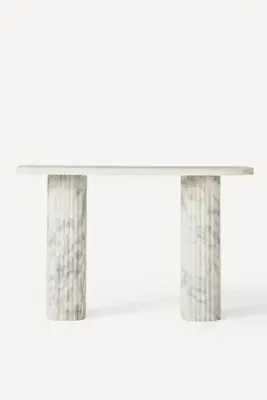 Kanta Marble Console Table - White product
