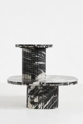 Kanta Marble Side Table - Black product