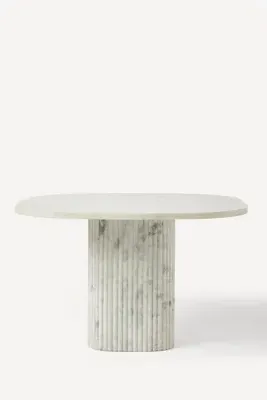 Kanta Square Marble Dining Table - Beige product