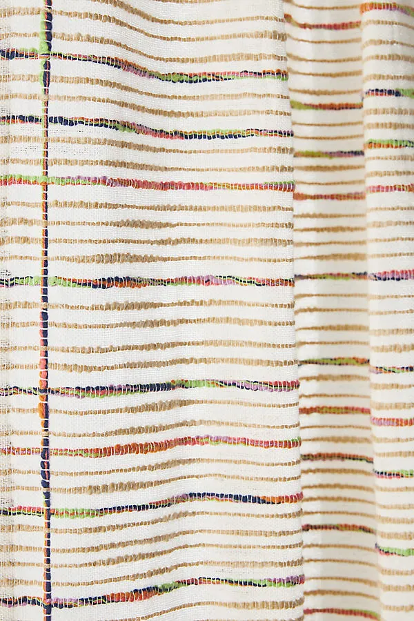 Keara Flatwoven Curtain - Beige, Cotton product