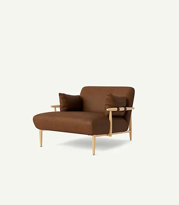 Kershaw Leather Chaise Longue product
