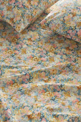 King Size Printed Sheet Set - Organic Cotton Percale by Anthropologie, image 2