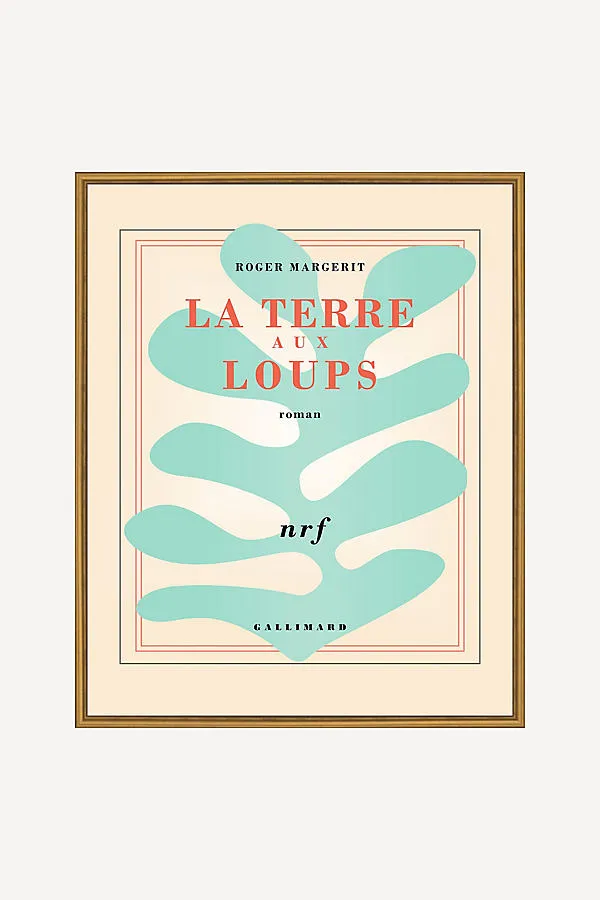 La Terre La aux Loups French Poster Wall Art - Beige product