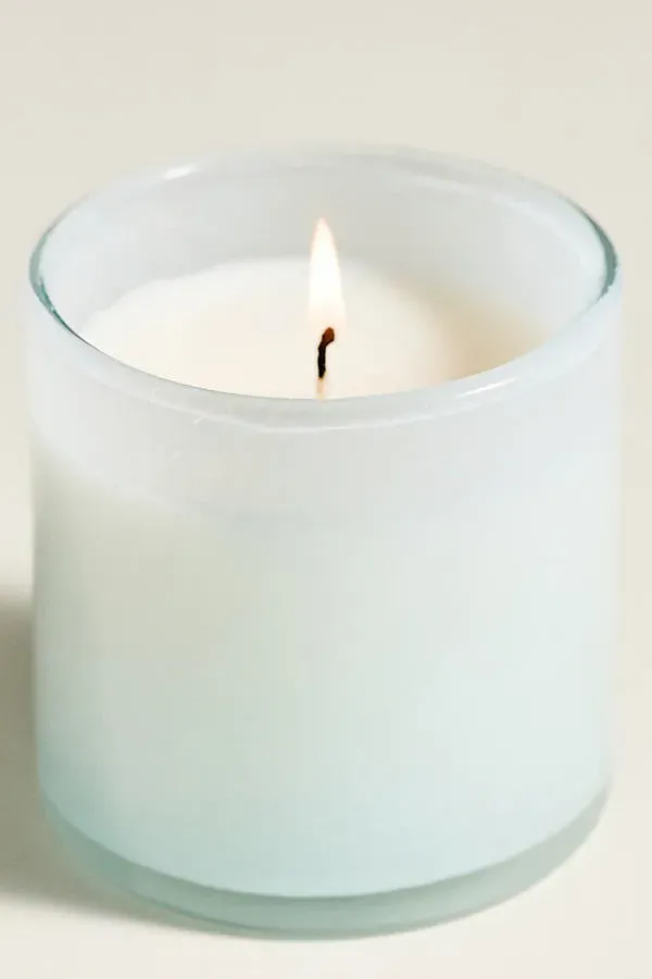 LAFCO Fresh Marine Boxed Glass Candle - Blue by Anthropologie