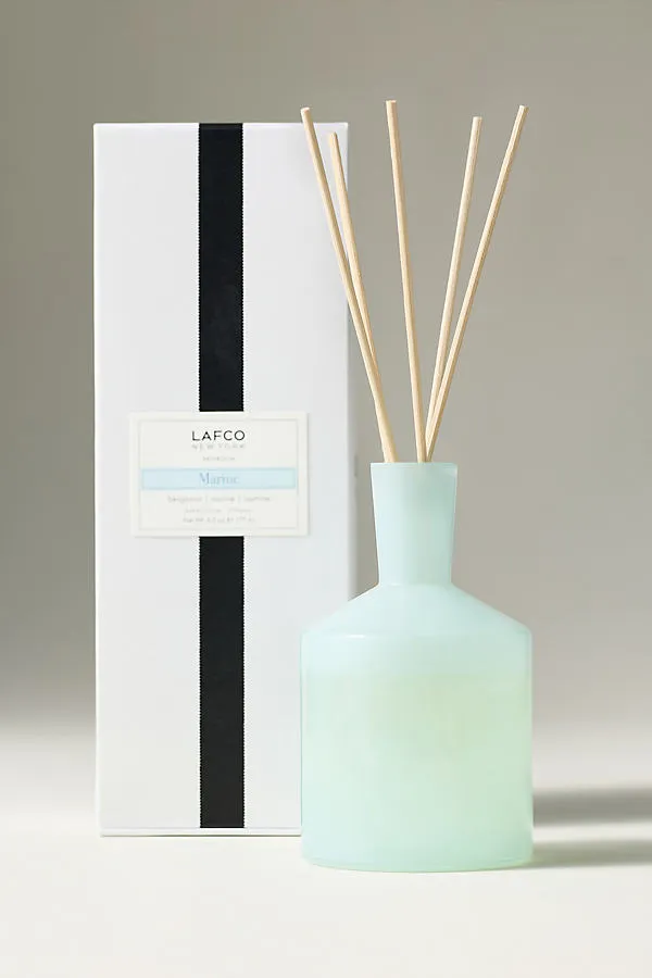 LAFCO Fresh Marine Glass Reed Diffuser - Blue by Anthropologie