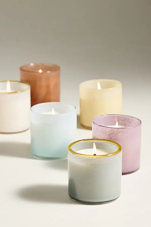 LAFCO Fresh Sea & Dune Boxed Glass Candle - Blue by Anthropologie