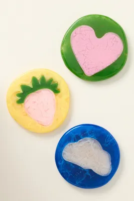 Lane Coaster - Pink, Resin product
