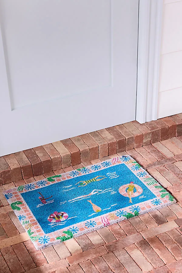 Lap Pool Printed Coir Doormat product