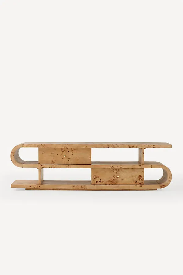 Larkin Burl Media Console - Mappa Burl Veneer product