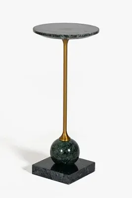 Laura Marble Drink Table - Green product